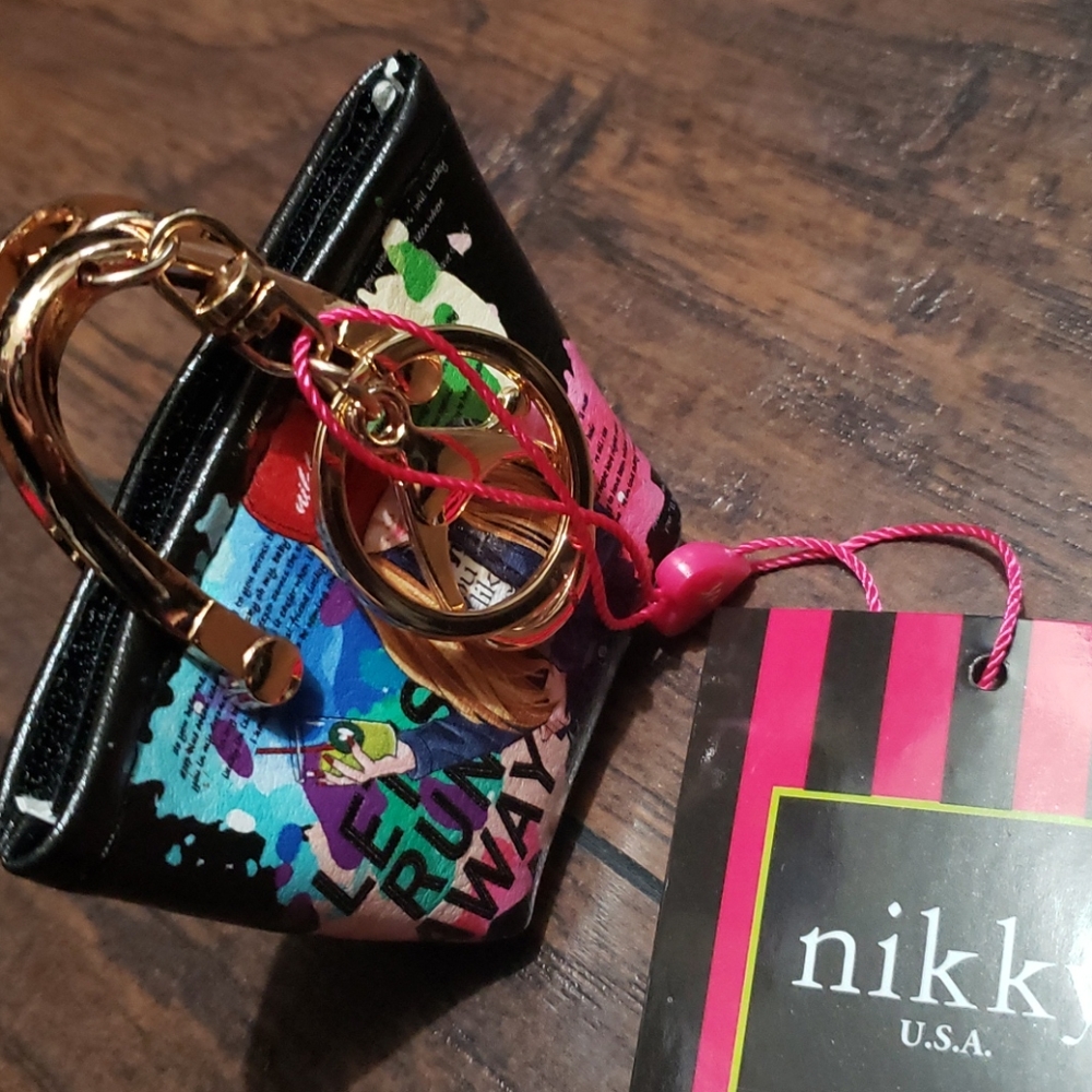LAST ONE, Handbag-Shaped Coin Purse KeyChain - Picture 4 of 4